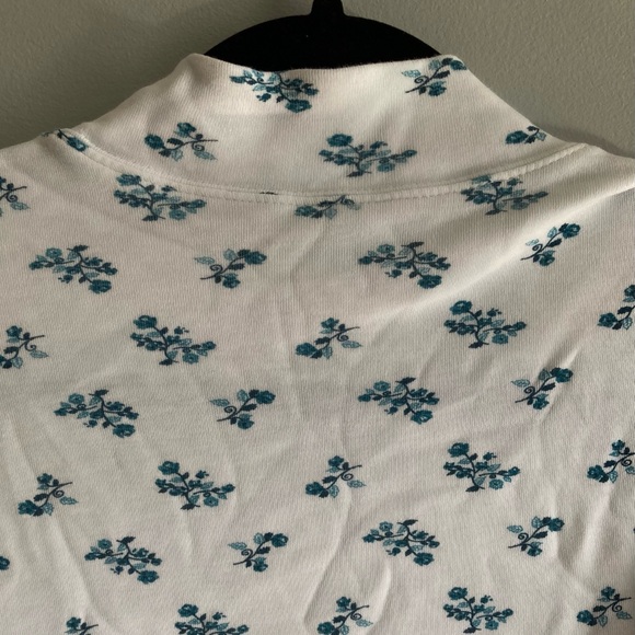 90s mock neck top - Picture 3 of 5